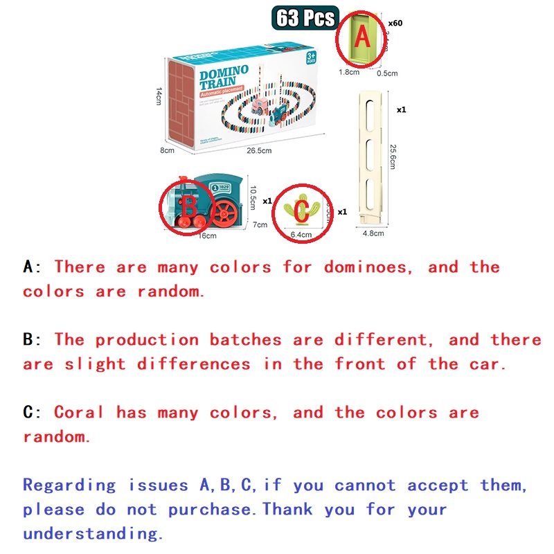 Automatic Laying Domino Train  - Board Game Monopoli 评论和价格