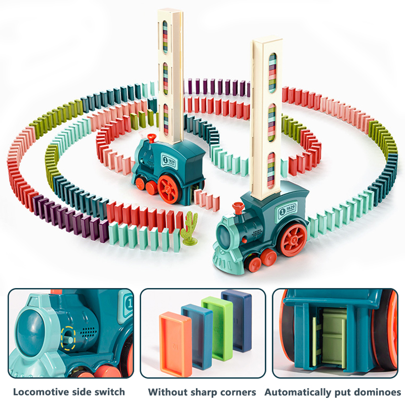 Automatic Laying Domino Train  - Board Game Monopoli 评论和价格