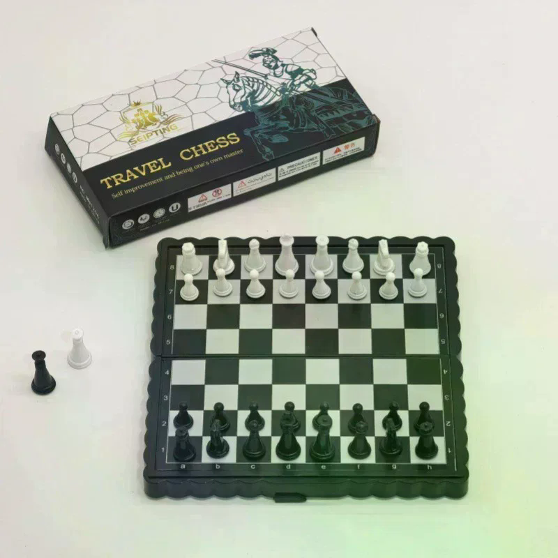 Mini Magnetic Chess Set Foldin - Magnetic Travel Chess 评论和价格