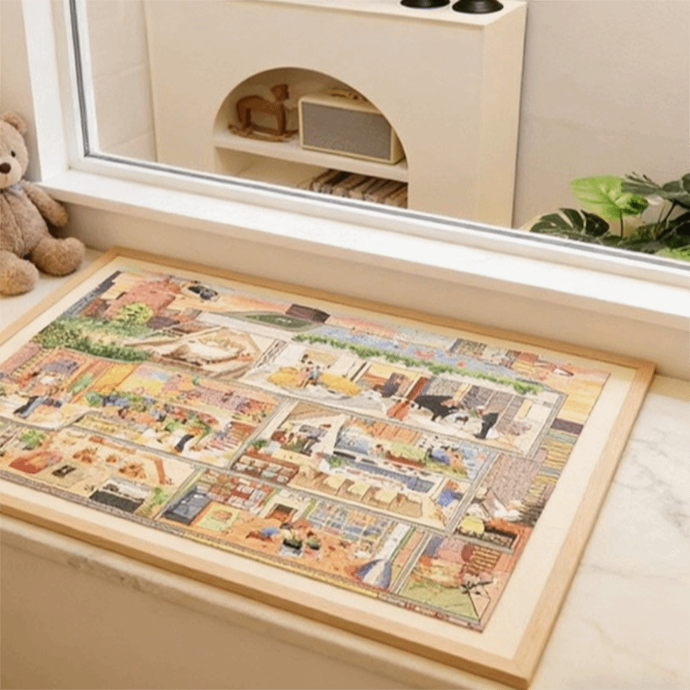 Family Game Felt Surface Puzzl - Board Game Organization 评论和价格