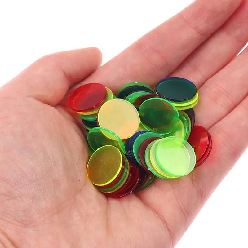 50/100/200pcs 19mm Chips Plast - Board Game Impostor 评论和价格