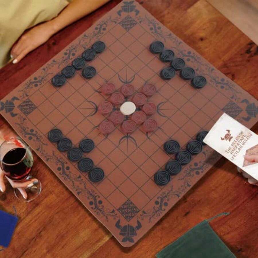 HNEFATAFL: Viking Chess Board  - Board Game Vikings 评论和价格
