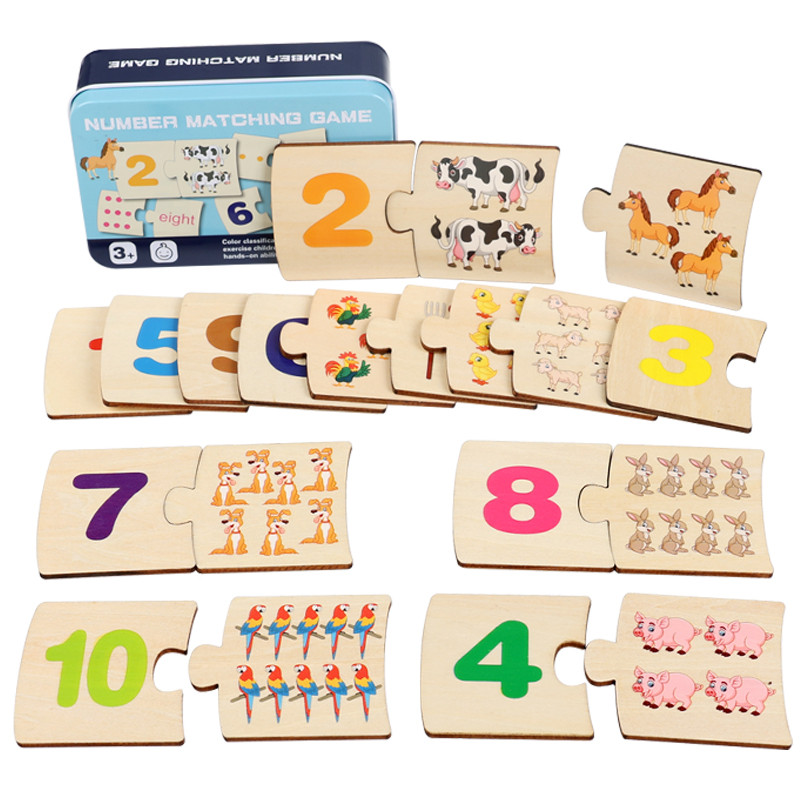 Children Iron Box Number Enlig - Board Game Organization 评论和价格
