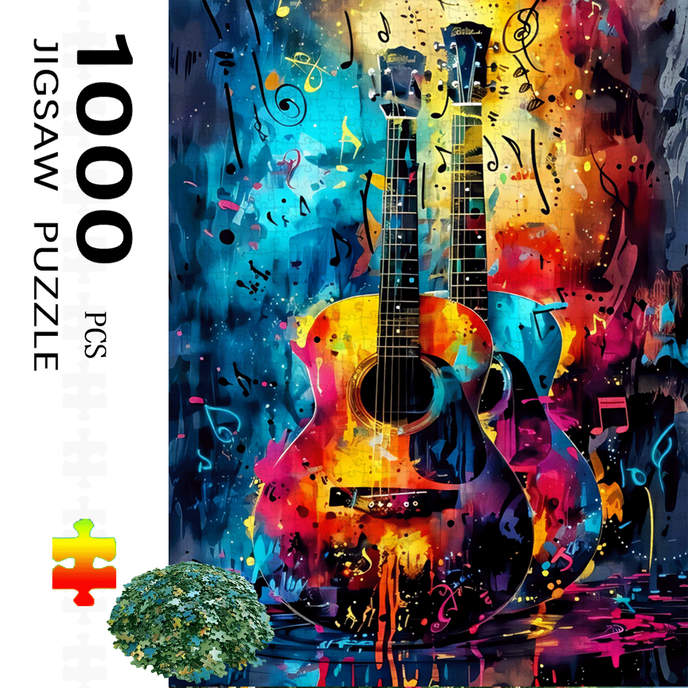 1000pcs Music-Themed Jigsaw Pu - Jigsaw Puzzle Adult 评论和价格