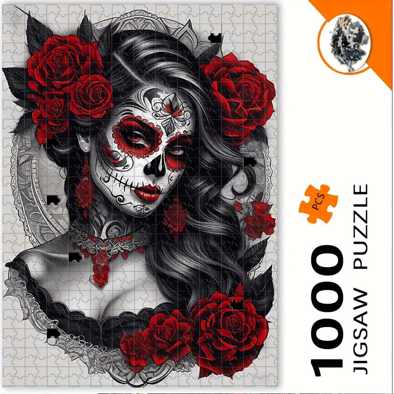 500/1000pcs Gothic Mexican Sug - Jigsaw Puzzle Adult 评论和价格
