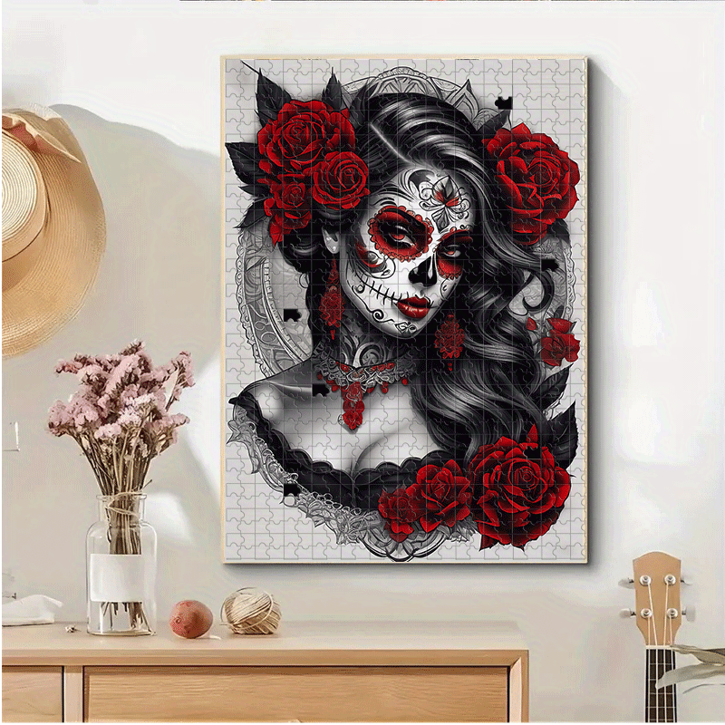 500/1000pcs Gothic Mexican Sug - Jigsaw Puzzle Adult 评论和价格