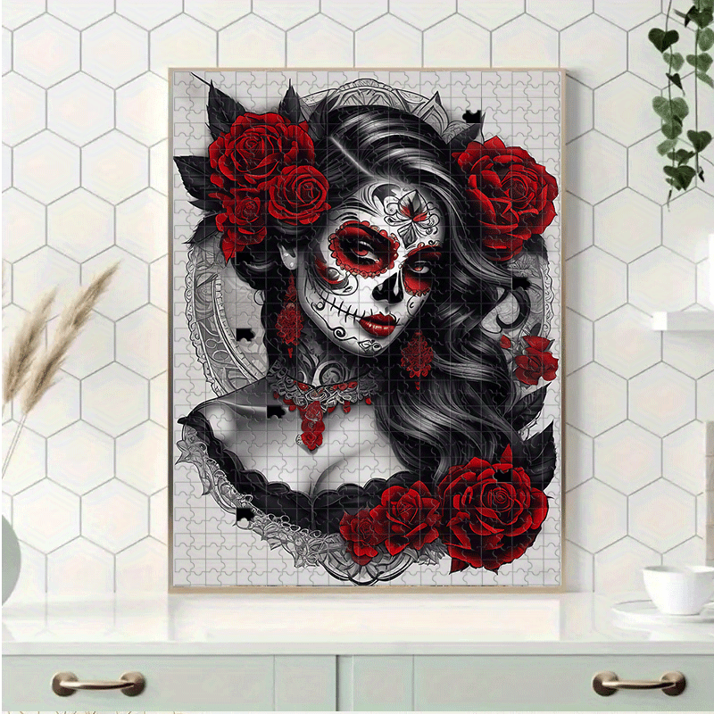 500/1000pcs Gothic Mexican Sug - Jigsaw Puzzle Adult 评论和价格