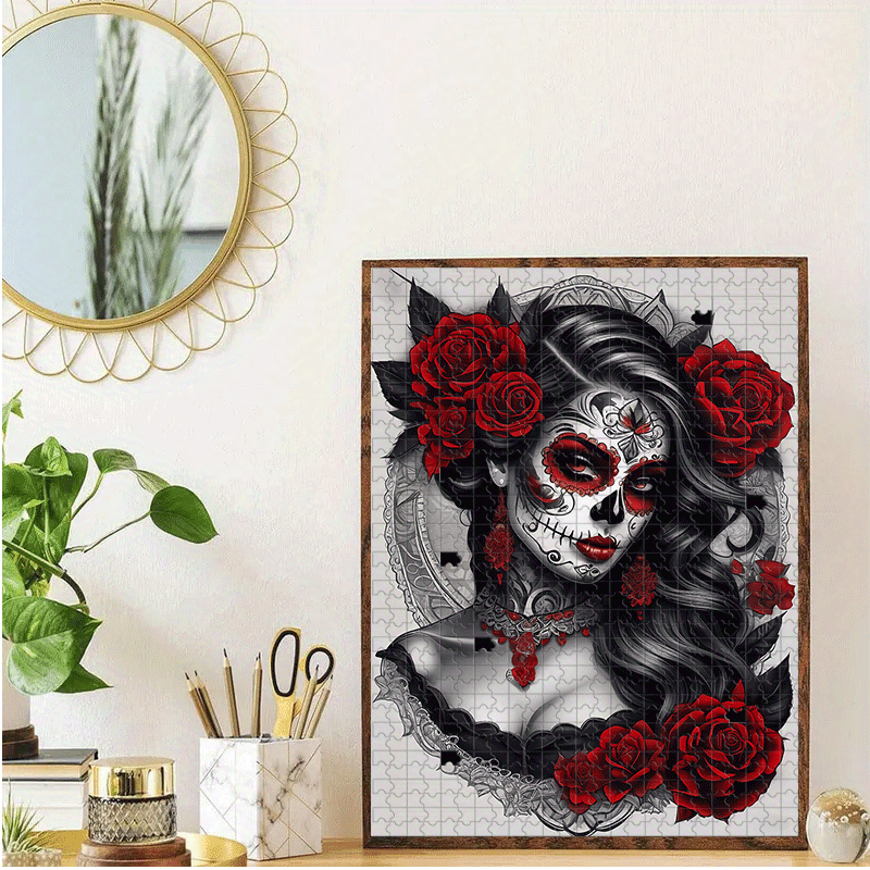500/1000pcs Gothic Mexican Sug - Jigsaw Puzzle Adult 评论和价格