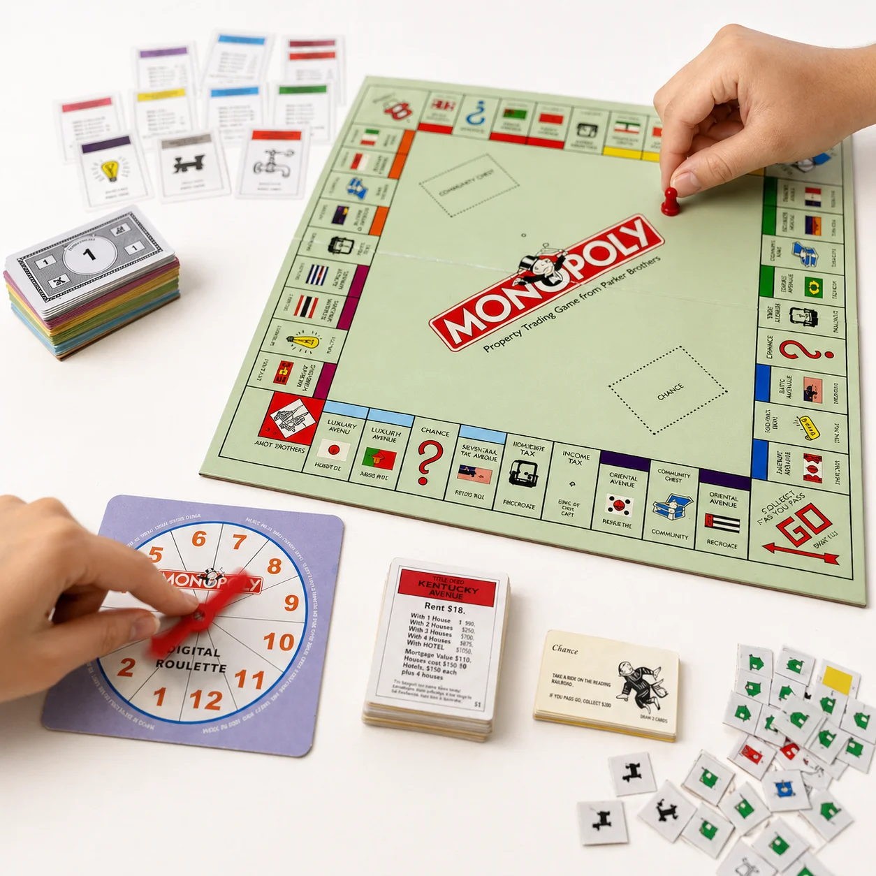 Monopoly Classic Board Game Fa - Board Game Monopoli 评论和价格