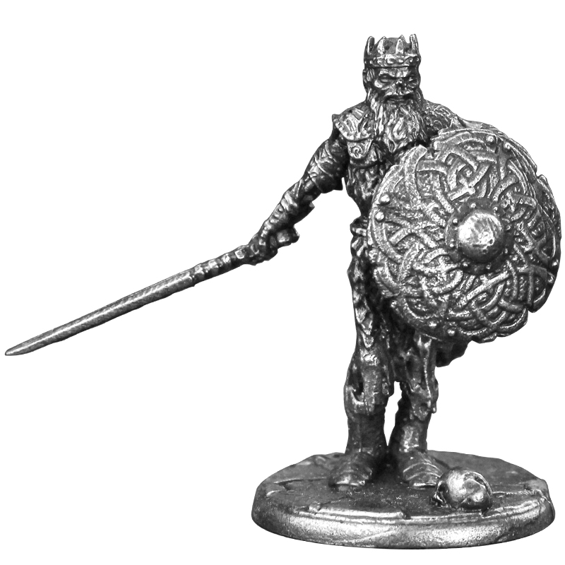 Viking Skull Warrior Corps Met - Board Game Vikings 评论和价格