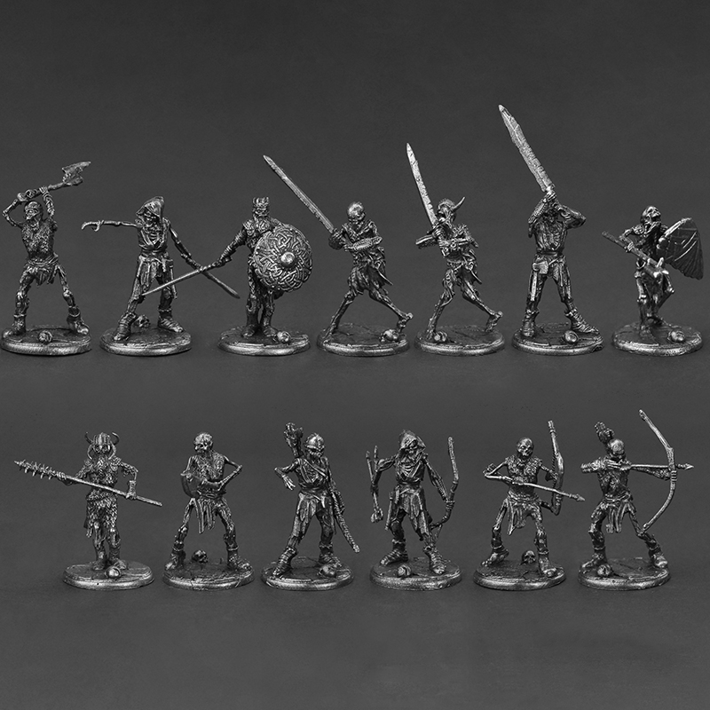 2025 Metal Viking Skeleton War - Board Game Vikings 评论和价格