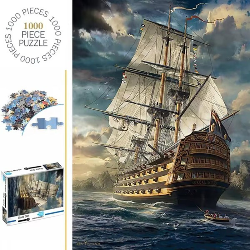 Sails-Set Jigsaw Puzzle 1000 P - Jigsaw Puzzle Adult 评论和价格