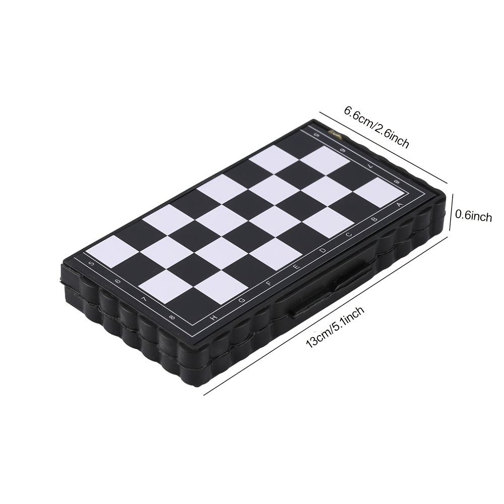 Mini Magnetic  Chess Set  Fold - Magnetic Travel Chess 评论和价格