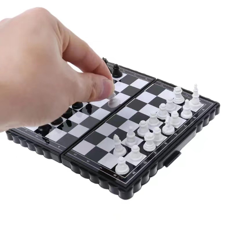 Mini Magnetic  Chess Set  Fold - Magnetic Travel Chess 评论和价格
