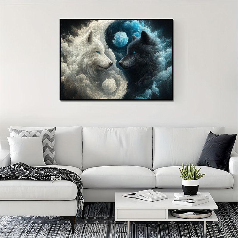 500/1000pcs Tai Chi Yin-Yang & - Jigsaw Puzzle Adult 评论和价格