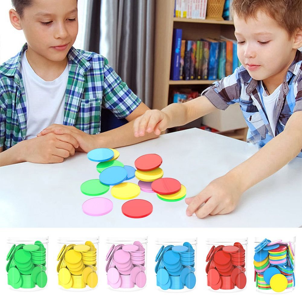 100pcs Plastic Counting Chips  - Board Game Impostor 评论和价格