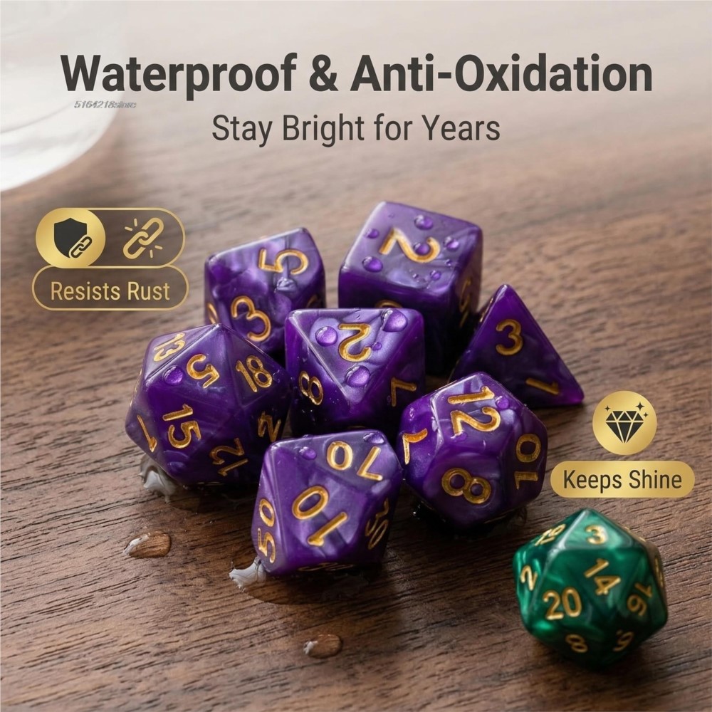 7pcs Set Dice Board Games Roll - Board Game Impostor 评论和价格