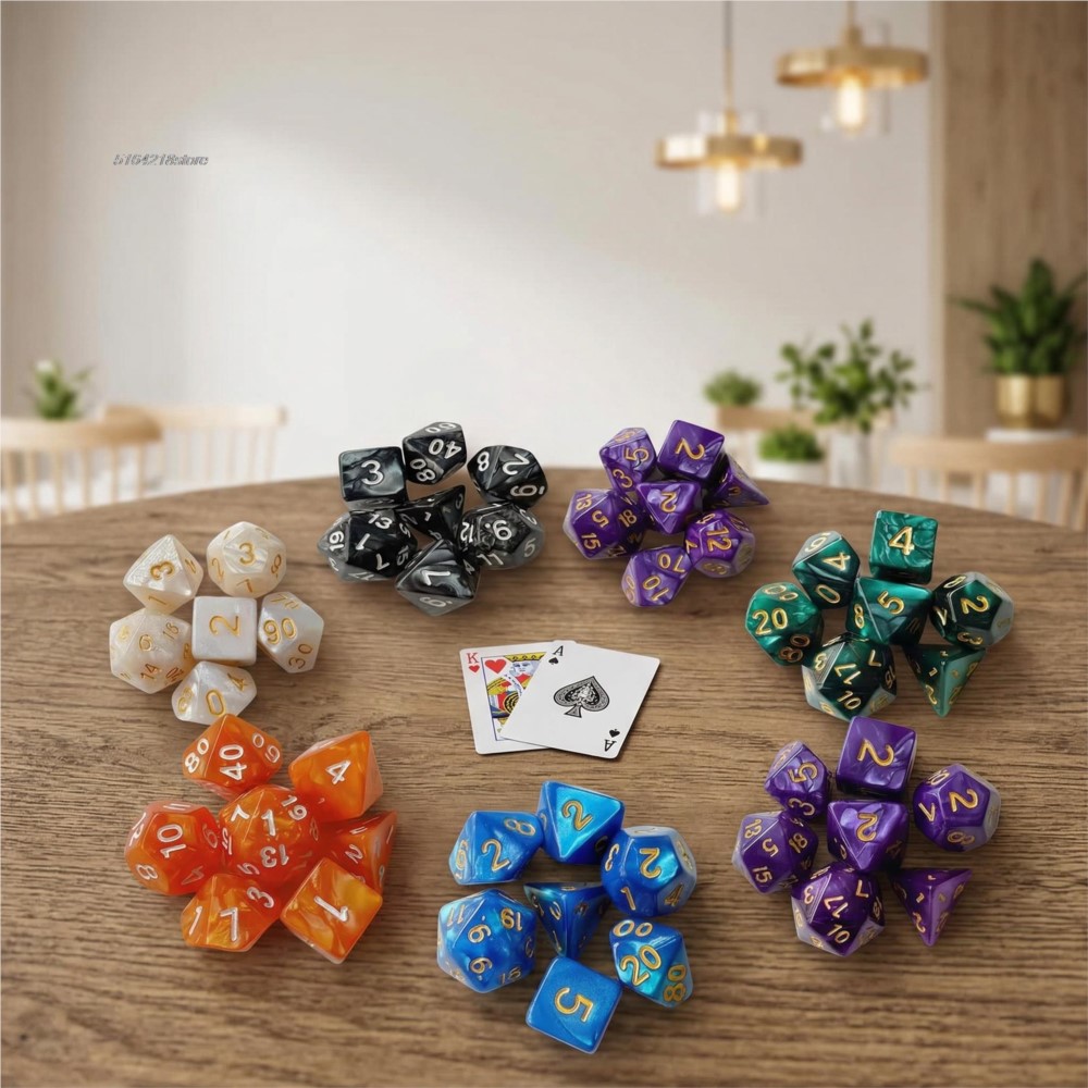 7pcs Set Dice Board Games Roll - Board Game Impostor 评论和价格