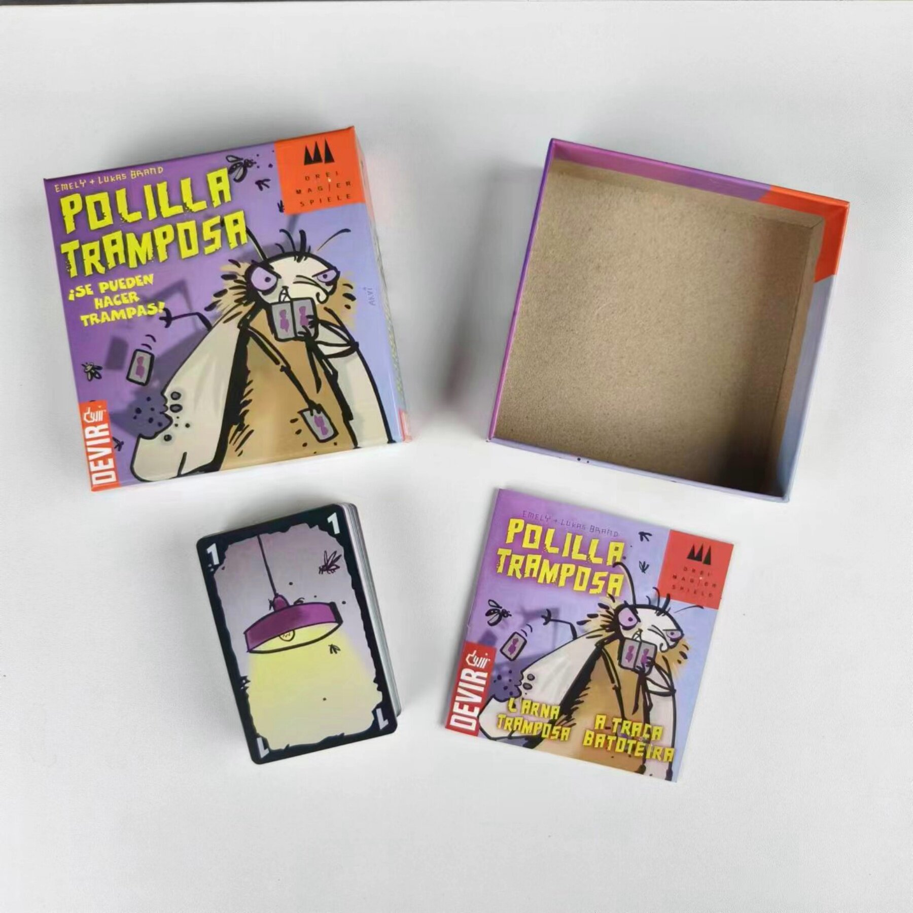 Spanish Card Game Polilla Tram - Board Game Viral 评论和价格