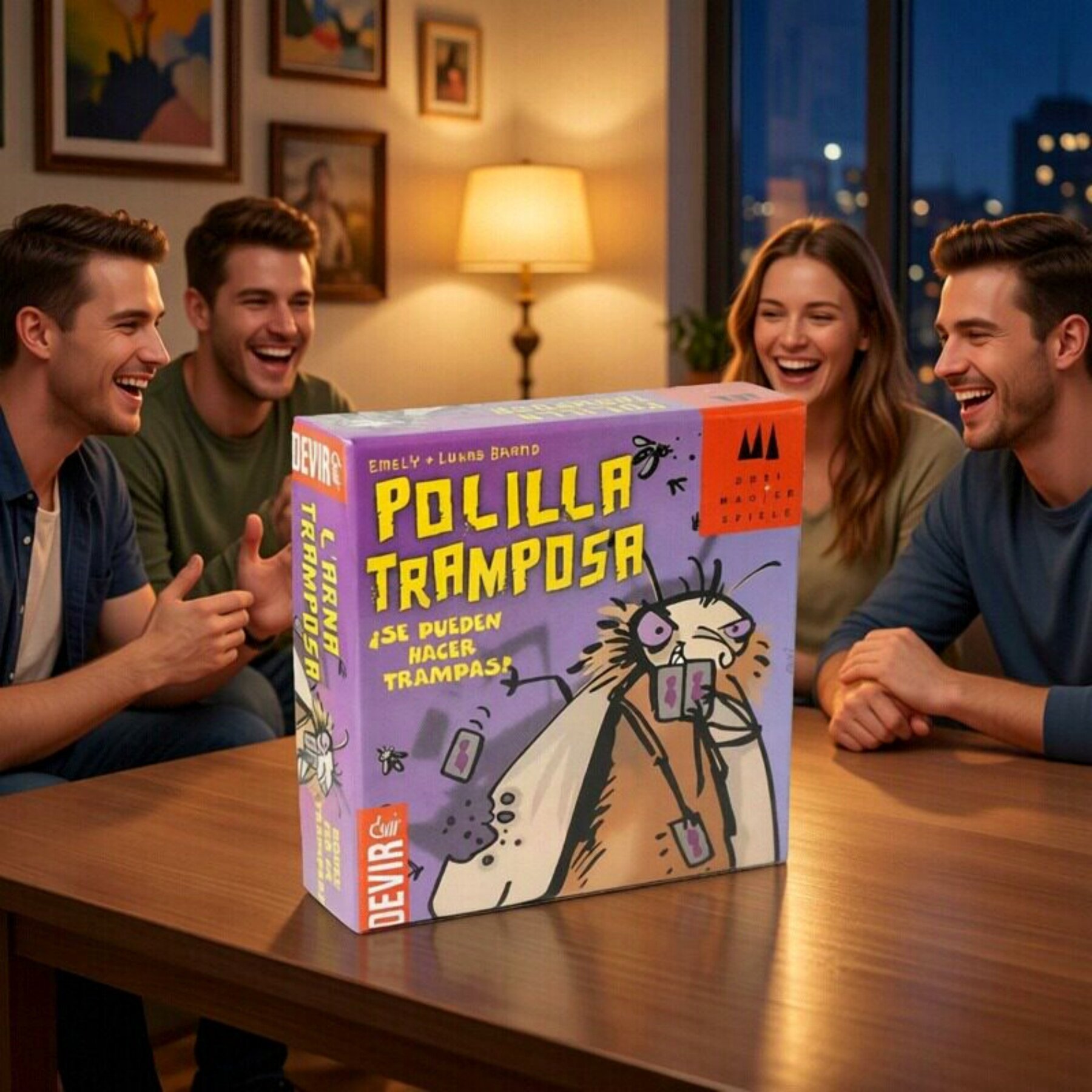 Spanish Card Game Polilla Tram - Board Game Viral 评论和价格