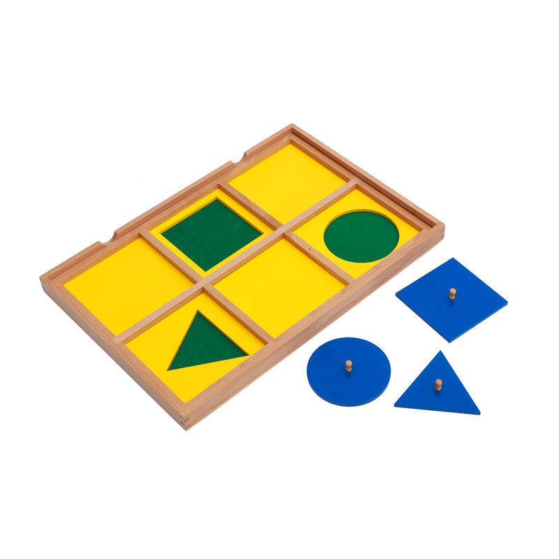 Montessori Sensory Toys Geomet - Board Game Education 评论和价格