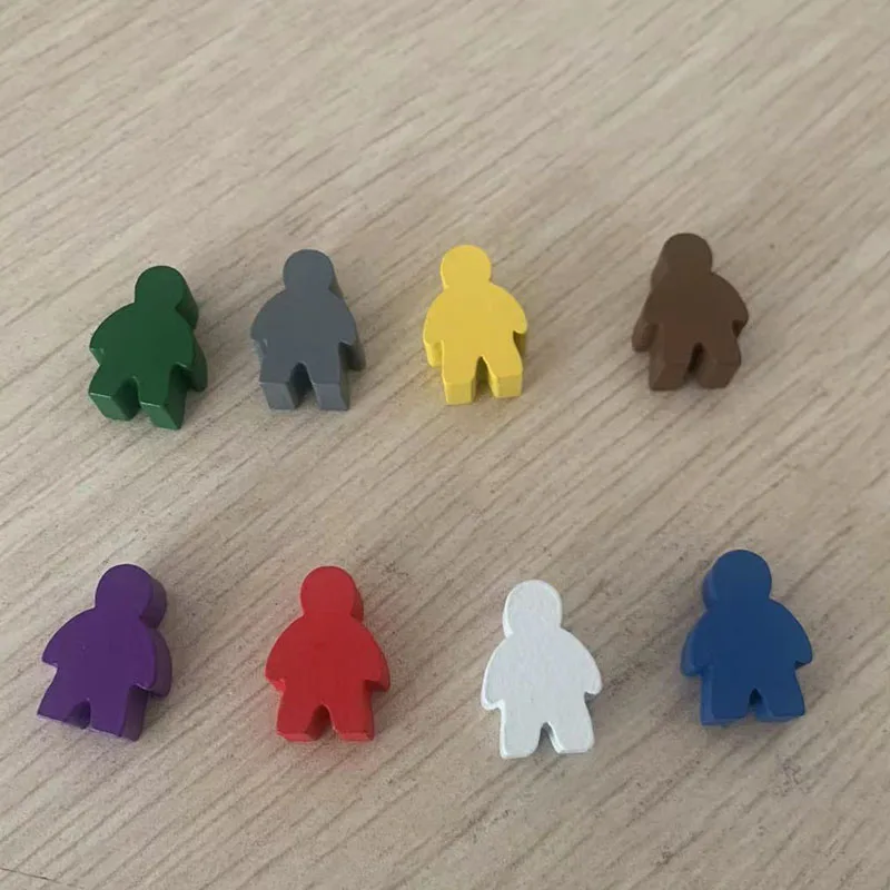 5 pcs/set Humanoid Wooden Ches - Chess Set Wooden 评论和价格