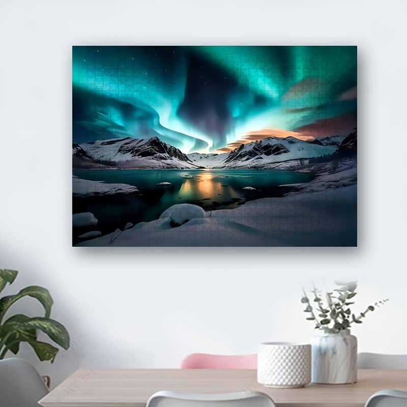 1000pcs Northern Lights Aurora - Jigsaw Puzzle Adult 评论和价格