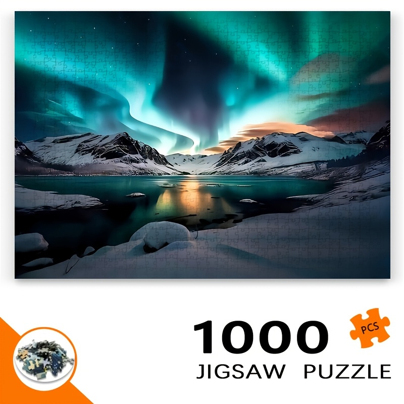 1000pcs Northern Lights Aurora - Jigsaw Puzzle Adult 评论和价格