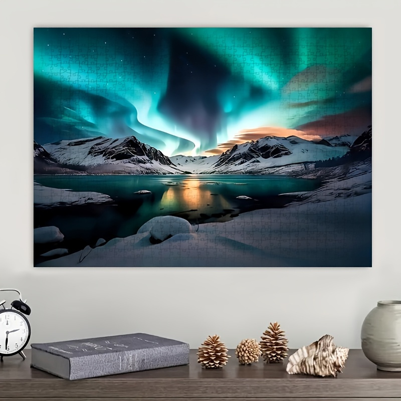1000pcs Northern Lights Aurora - Jigsaw Puzzle Adult 评论和价格