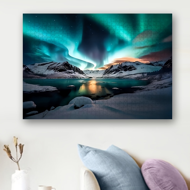 1000pcs Northern Lights Aurora - Jigsaw Puzzle Adult 评论和价格