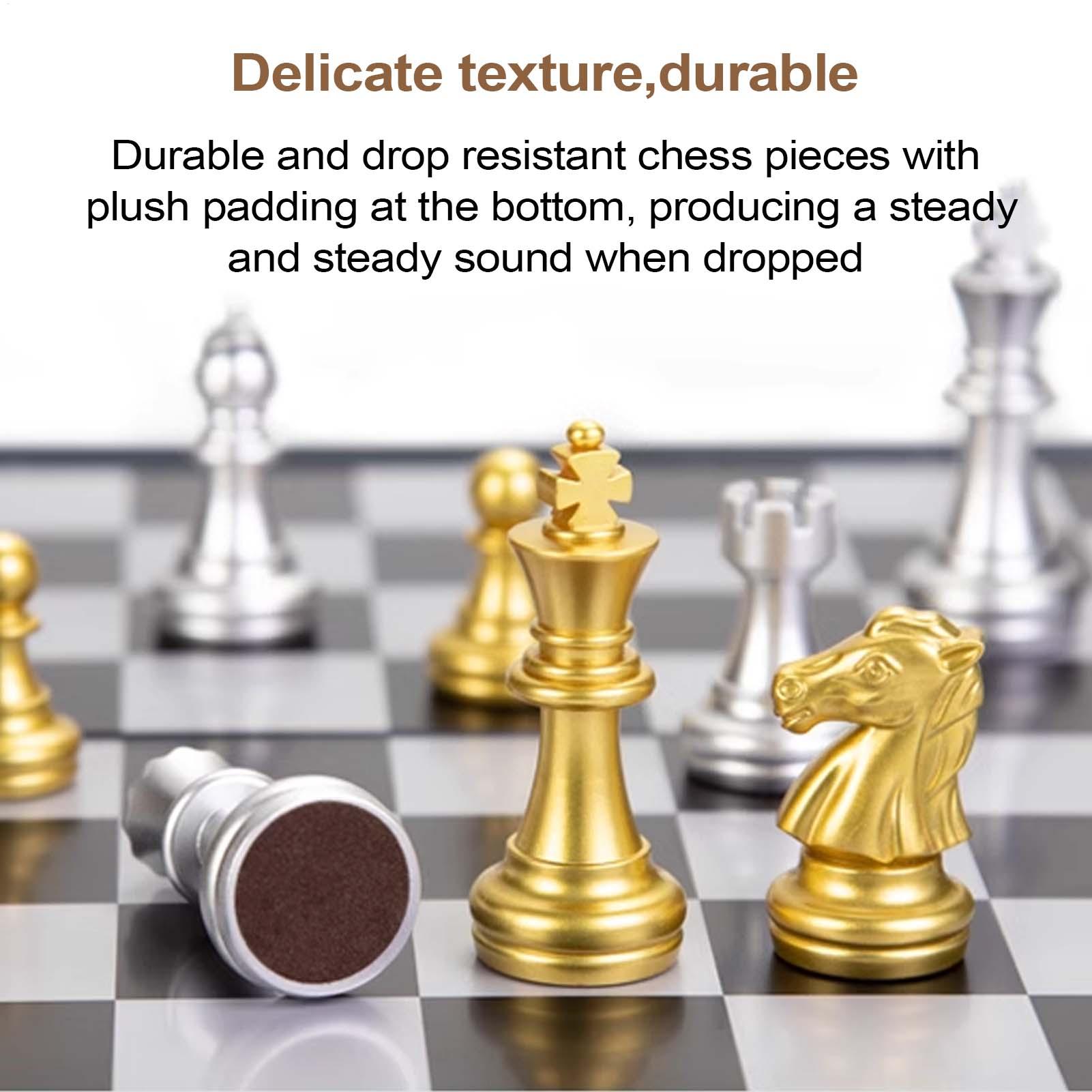 Chess Set Magnetic Board Chess - Magnetic Travel Chess 评论和价格