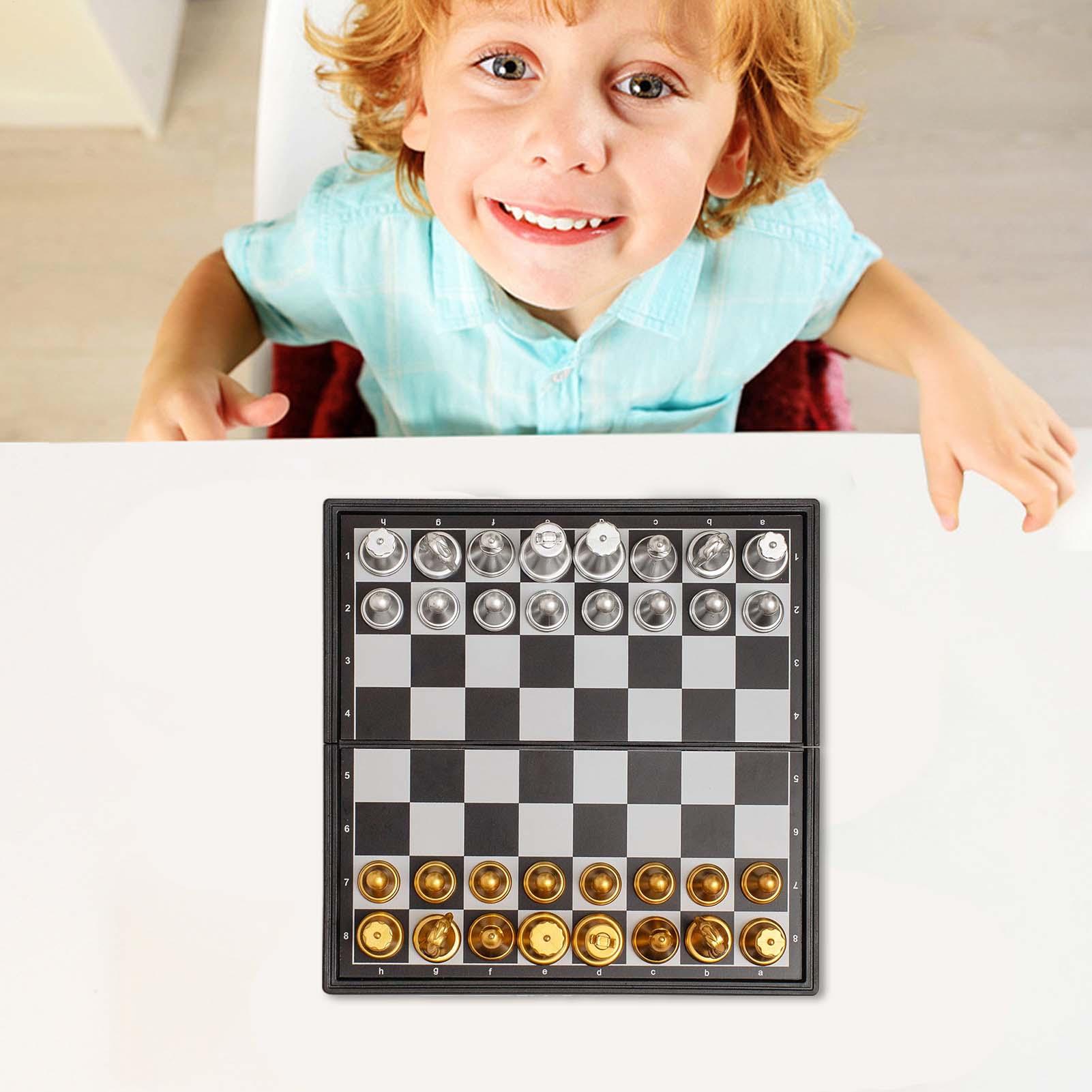 Chess Set Magnetic Board Chess - Magnetic Travel Chess 评论和价格