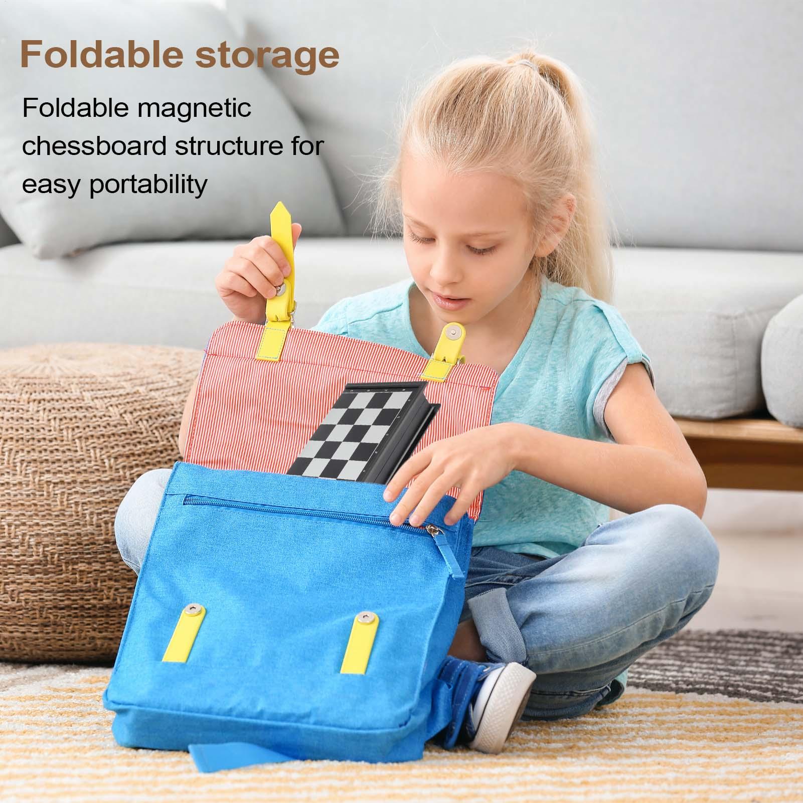 Chess Set Magnetic Board Chess - Magnetic Travel Chess 评论和价格