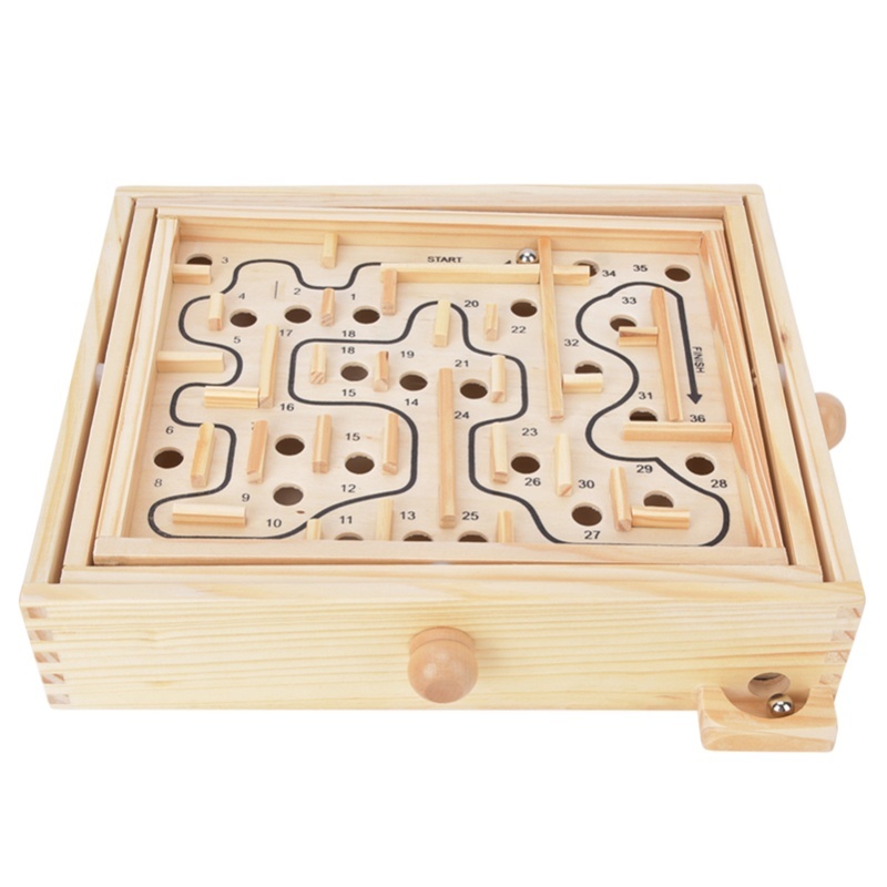 Adult Kid Wooden Educational M - Board Game Education 评论和价格