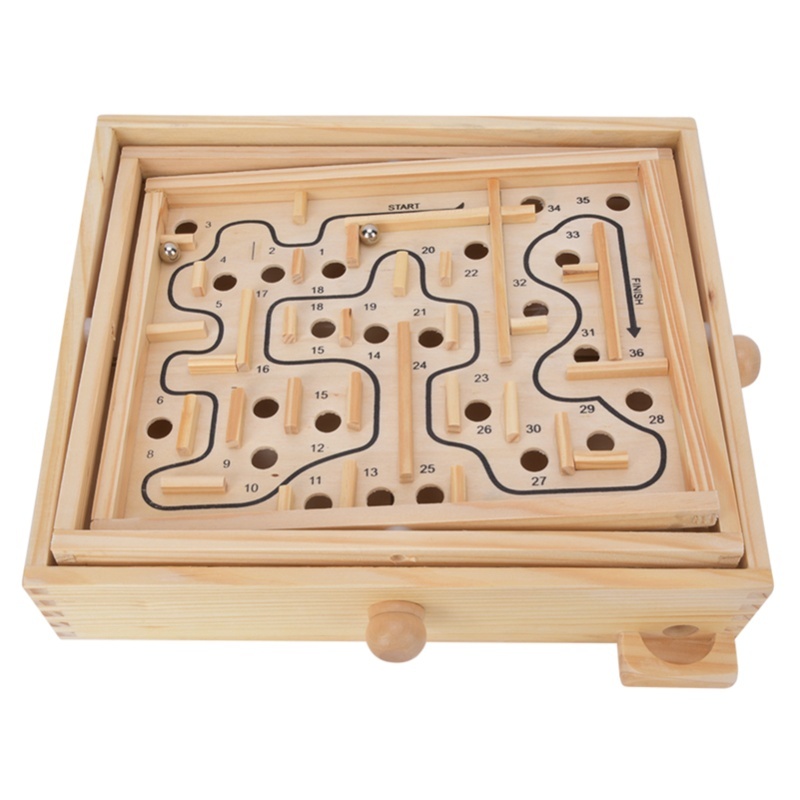 Adult Kid Wooden Educational M - Board Game Education 评论和价格