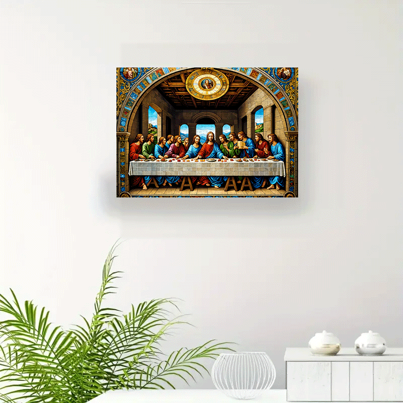 1000pcs Last Supper by Leonard - Jigsaw Puzzle Adult 评论和价格