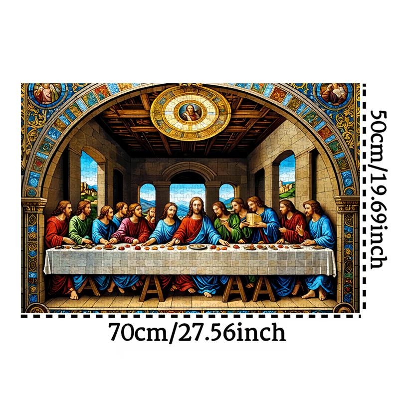 1000pcs Last Supper by Leonard - Jigsaw Puzzle Adult 评论和价格
